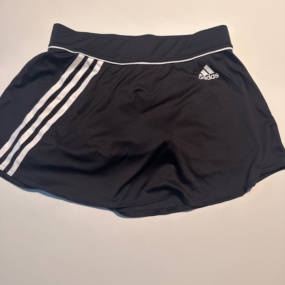 Adidas black tennis skirt
